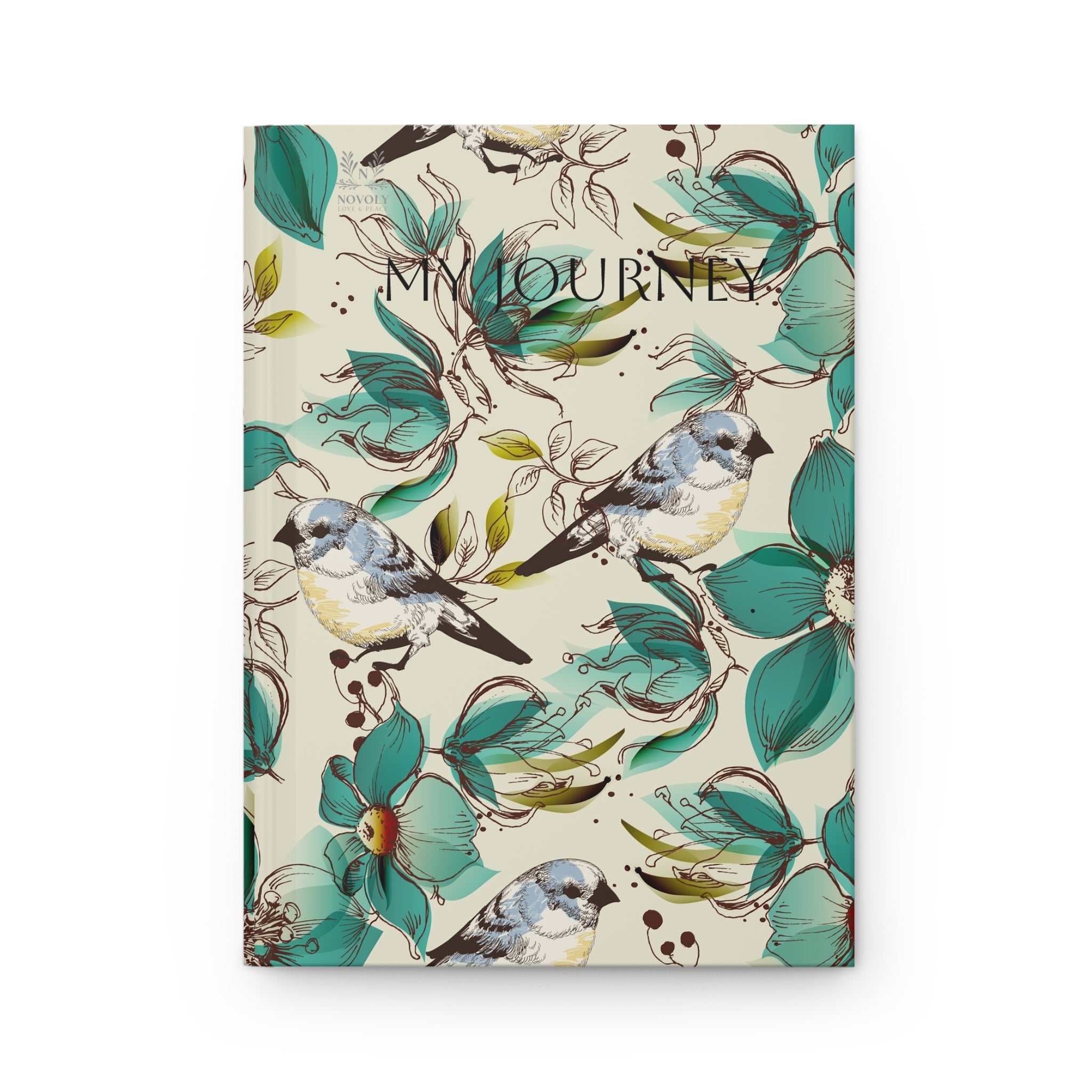 Novoly “My Journey” Hardcover Journal — Luxurious Matte Notebook