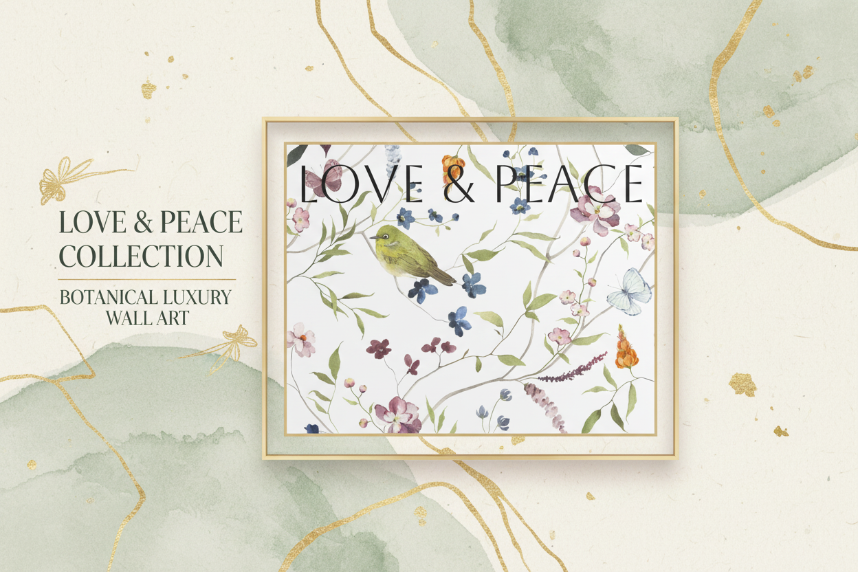 Love & Peace Luxury Banner