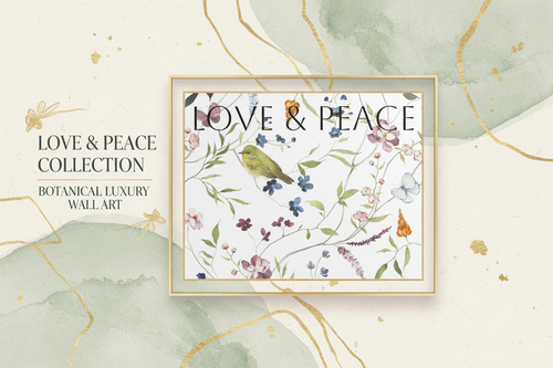Love & Peace Luxury Banner